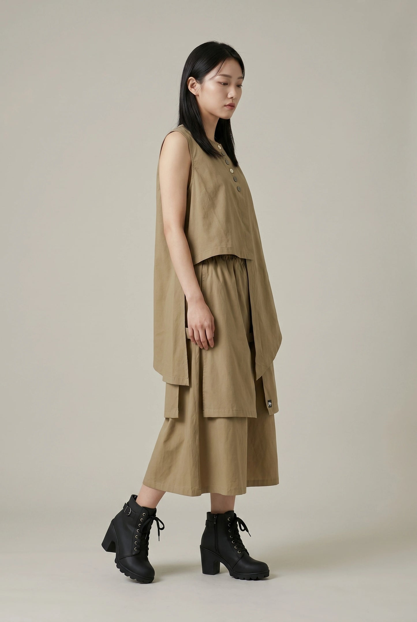 Sidefall Drape Vest