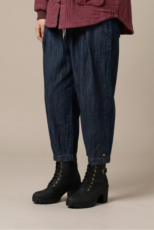 Indigo Easy Denim Pants
