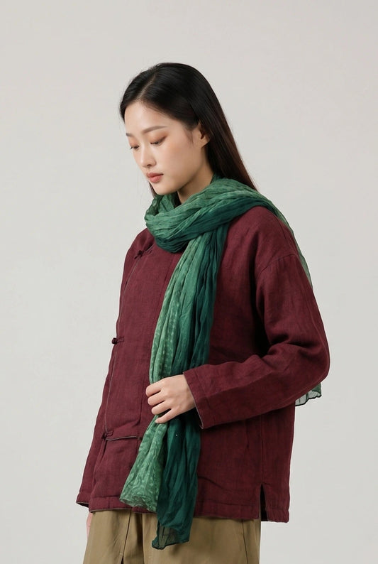 Heritage Padded Jacket (Dark Red)