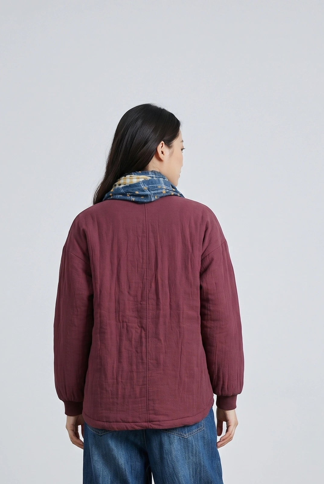 Claret Quilted Heritage Jacket