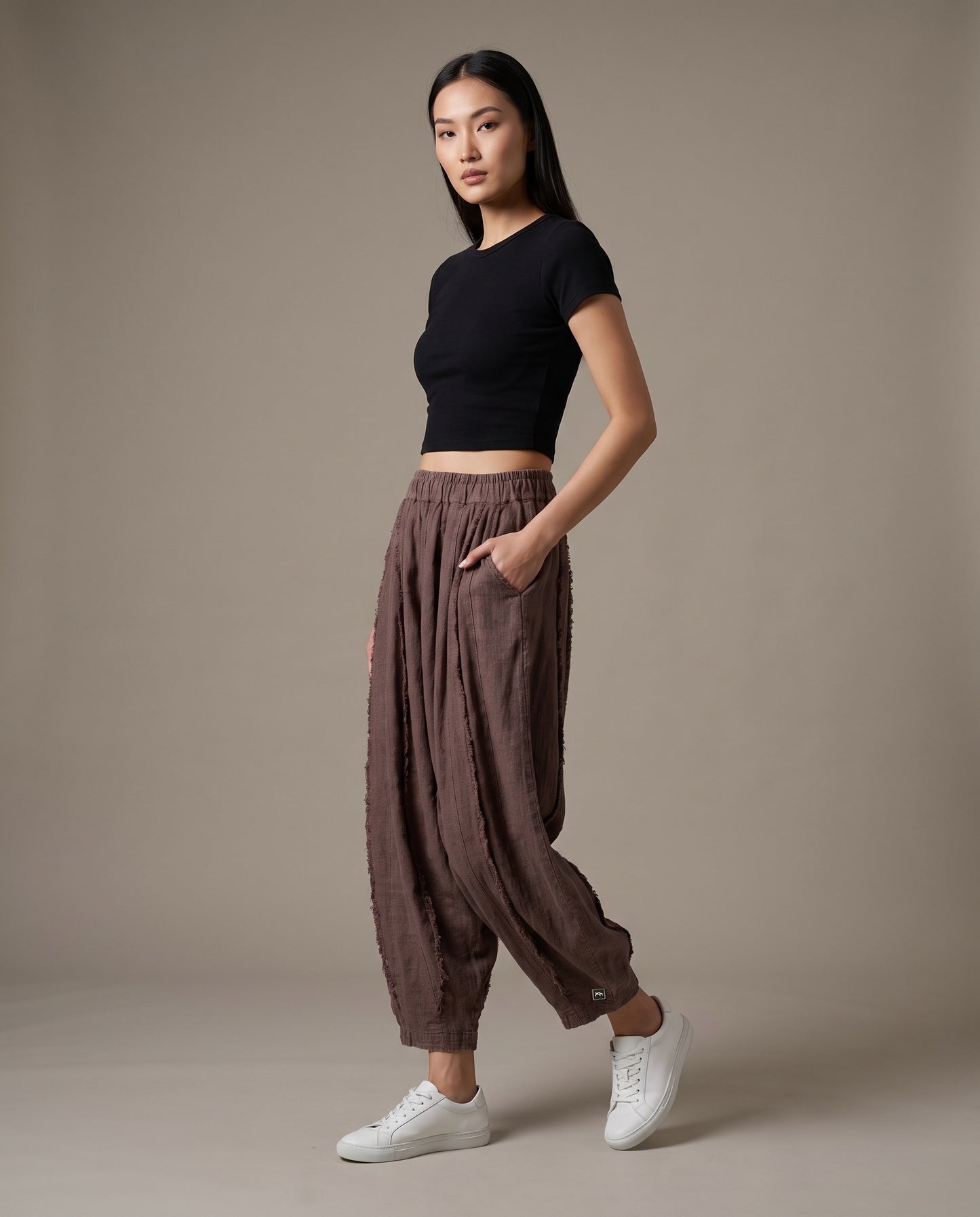 Ease Pants - Plum