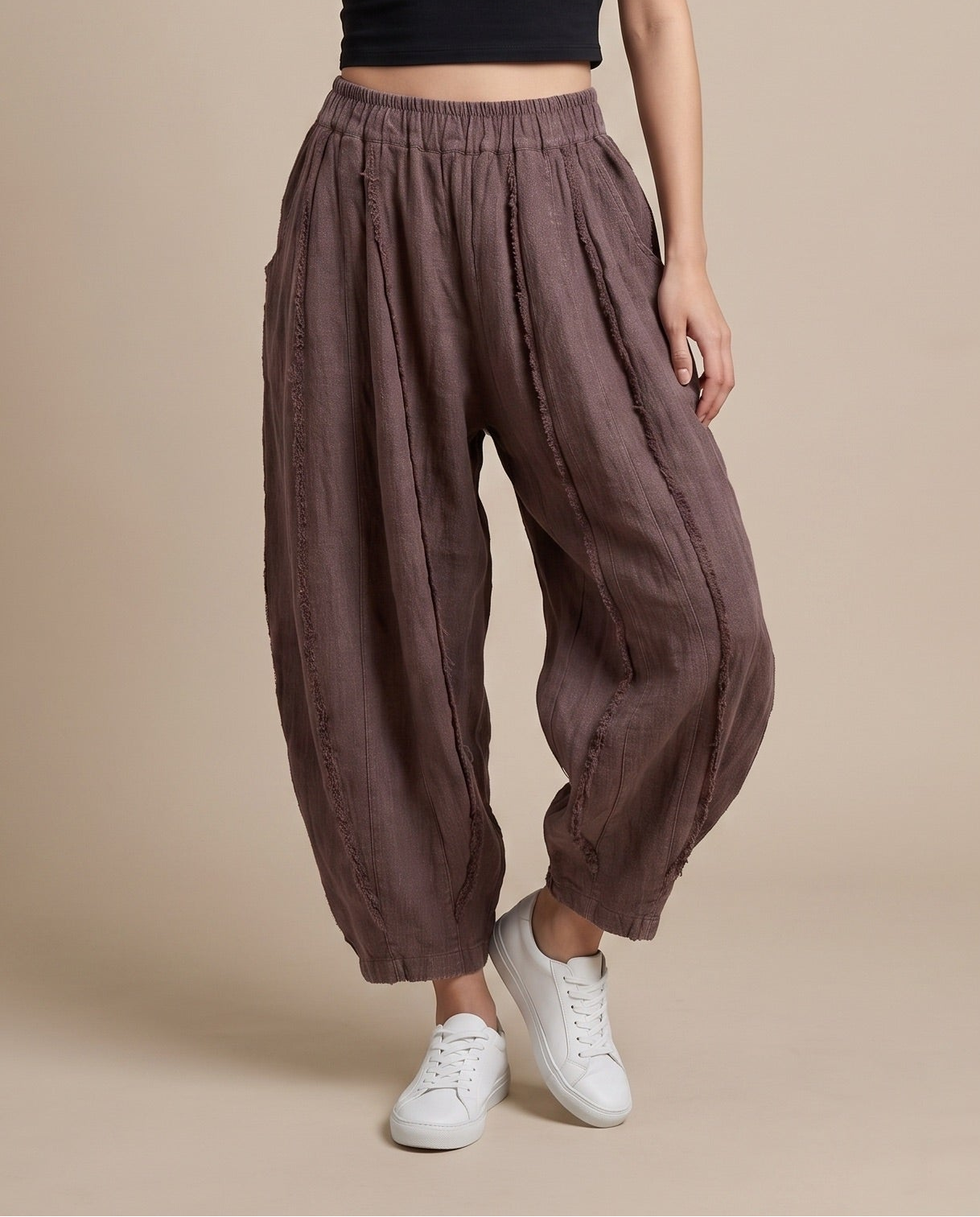 Ease Pants - Plum