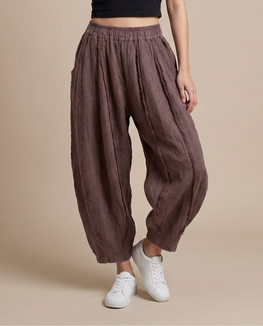 Ease Pants - Plum