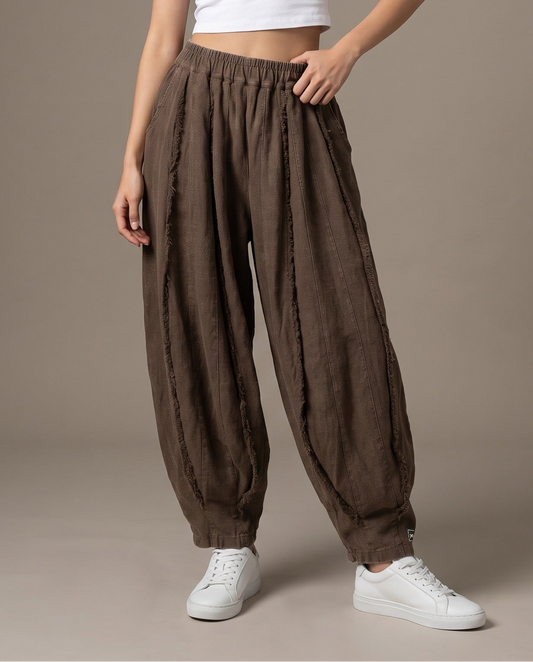 Ease Pants - Coffee Brown