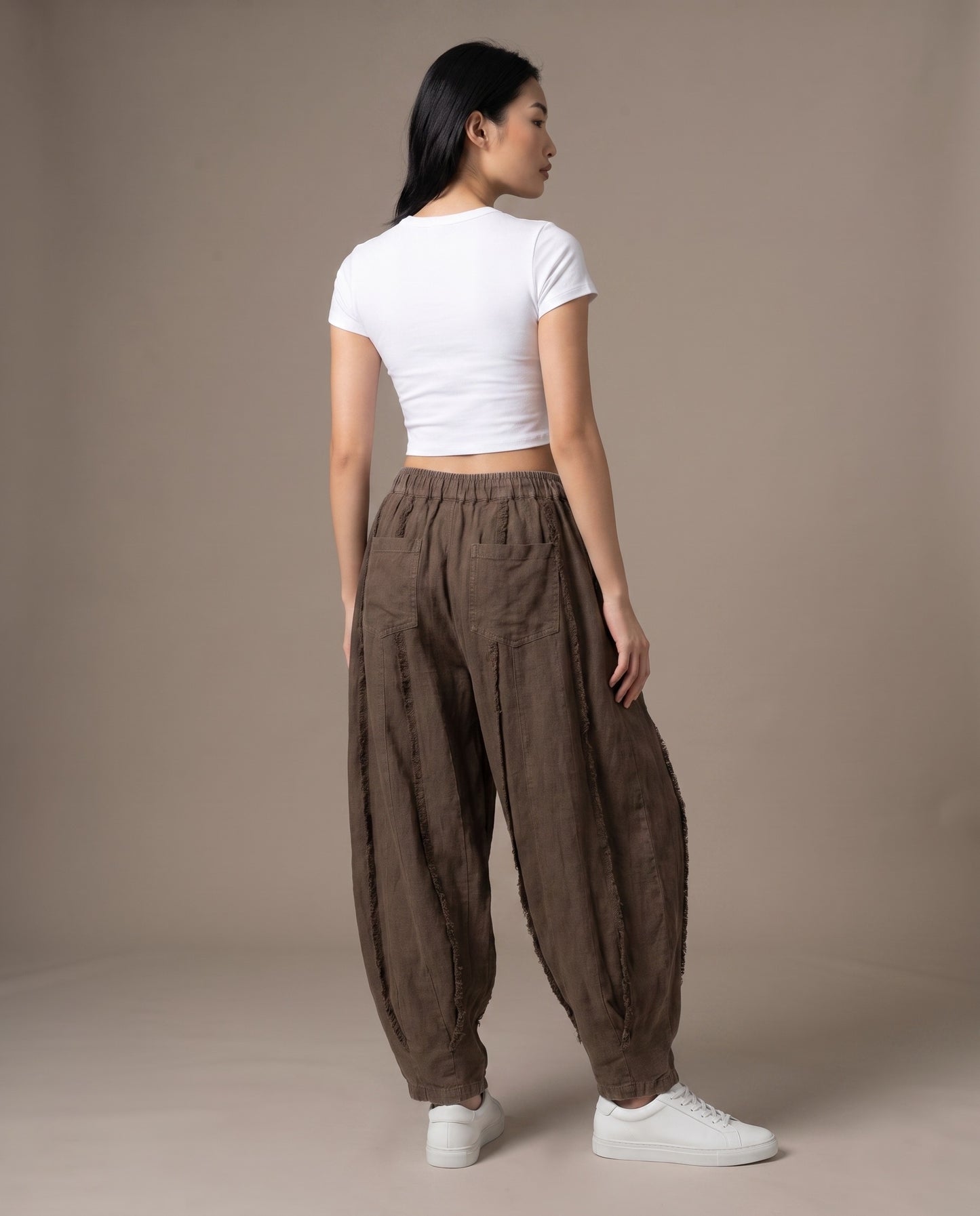 Ease Pants - Coffee Brown