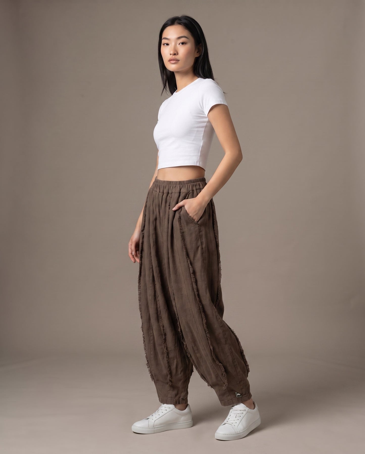 Ease Pants - Coffee Brown