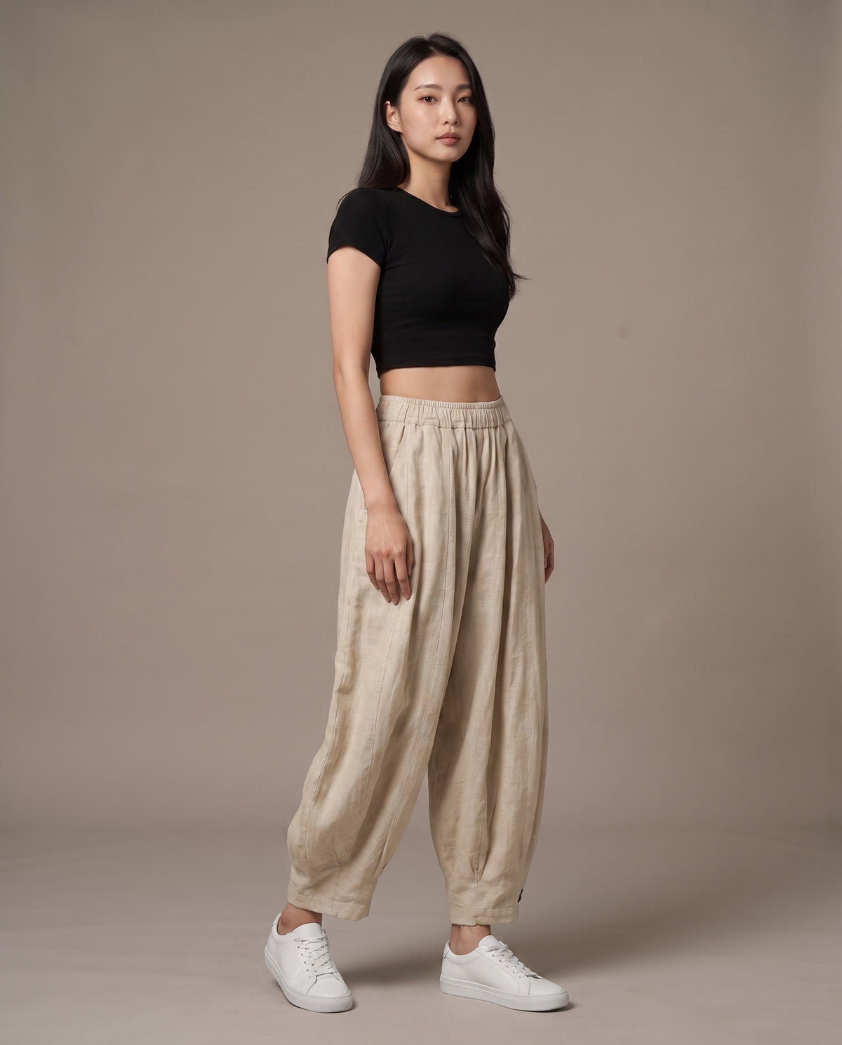 Drift Linen Harem Pants