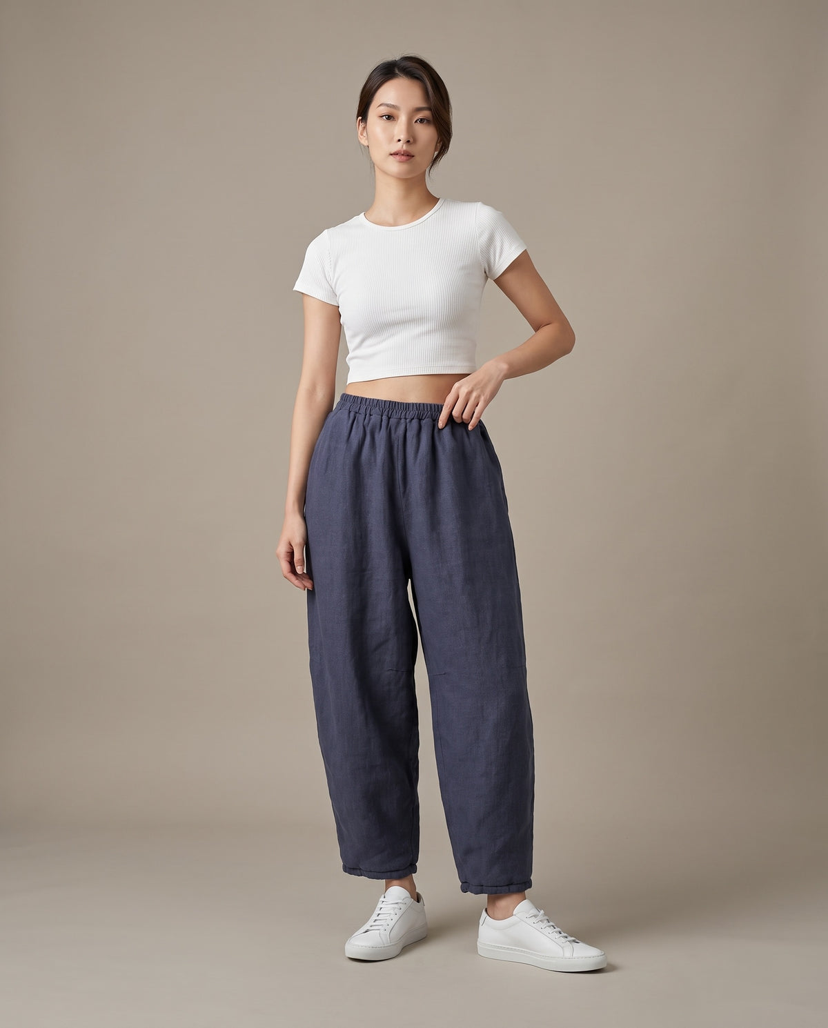 Drift Linen Balloon Pants