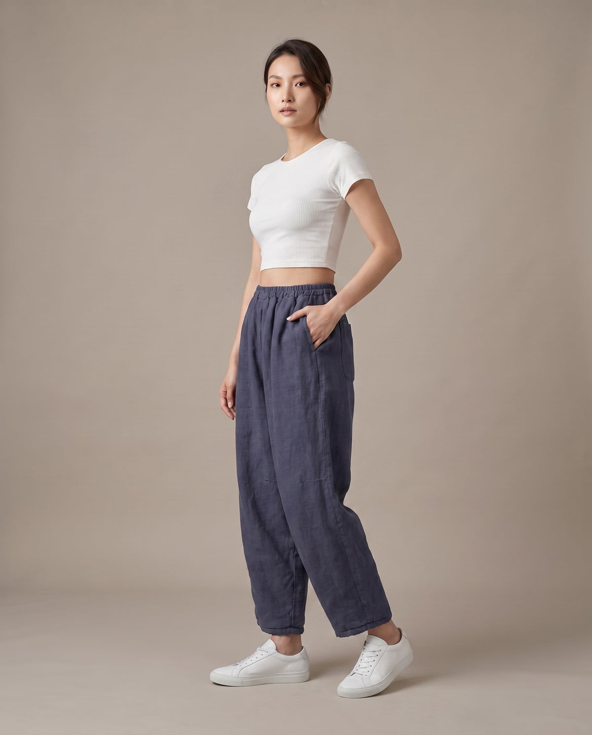 Drift Linen Balloon Pants